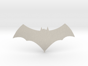 Batman Logo | CCBS Scale in Natural Sandstone