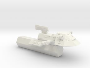 3125 Scale Kzinti War Destroyer Transport (DWT) SR in White Natural Versatile Plastic