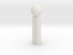 Radar ATC Tower 1/120 in White Natural Versatile Plastic