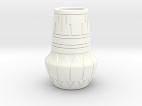 Kreg Jones / Lewis Pot 01 in White Processed Versatile Plastic