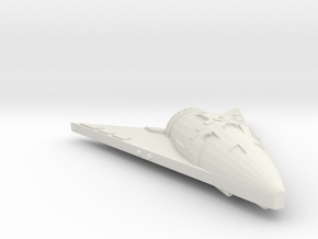 3788 Scale Hydran Saracen Frigate Leader CVN in White Natural Versatile Plastic