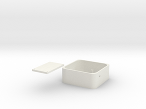 Longboard Control Box in White Natural Versatile Plastic