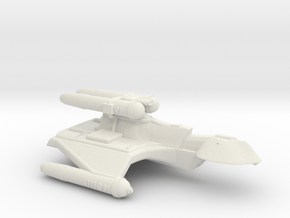 3788 Scale Romulan Peregrine+ New Mauler Cruiser in White Natural Versatile Plastic