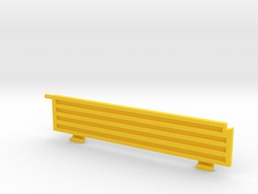 cargo bed left wall in Yellow Processed Versatile Plastic