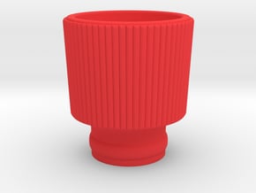 Siren base in Red Processed Versatile Plastic