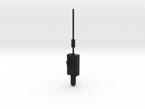 walkie-talkie in Black Natural Versatile Plastic