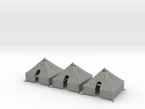 1/144 WWII US M1934 Tent 3 pcs. Value Pack in Gray PA12