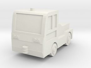 TLD JET-16 Tow Tractor 1/56 in White Natural Versatile Plastic