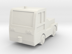 TLD JET-16 Tow Tractor 1/120 in White Natural Versatile Plastic