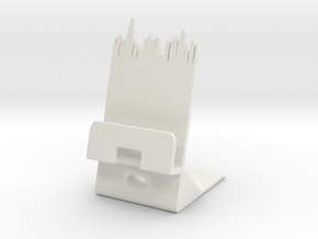 Smartphone Charging Station City ed in White Natural Versatile Plastic