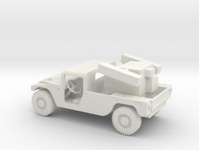 1/48 Scale HMMWV Avenger in White Natural Versatile Plastic