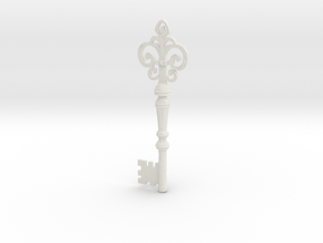 Bloodborne Upper Cathedral Key in White Natural Versatile Plastic