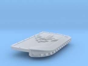 Fluer-de-Lis Crusader Chainshield - Right Handed in Smooth Fine Detail Plastic: Small