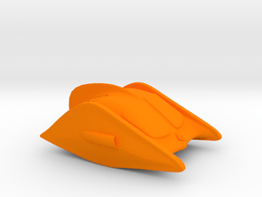 Space Ghost Jan Jace Pod in Orange Processed Versatile Plastic