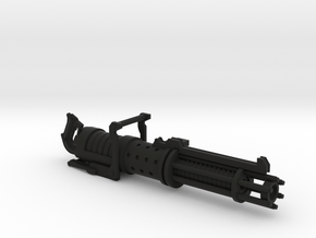 Z-6 rotary blaster cannon in Black Premium Versatile Plastic
