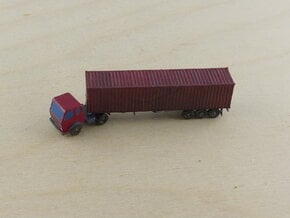 Generic Container Trucks 1/285 in Smooth Fine Detail Plastic