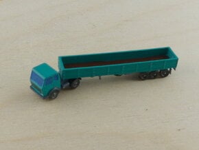 Generic Flatbed Trucks 1/285 in Smooth Fine Detail Plastic