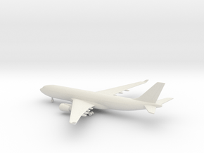 Airbus A330-200 in White Natural Versatile Plastic: 1:500