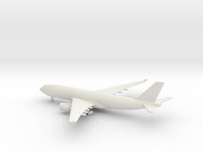 Airbus A330-200 in White Natural Versatile Plastic: 1:600