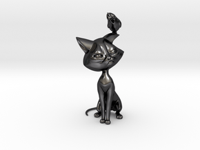 grumpy_cat in Polished and Bronzed Black Steel