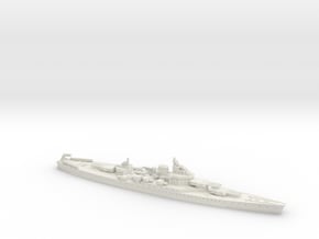 USS Minnesota 1/1800 in White Natural Versatile Plastic