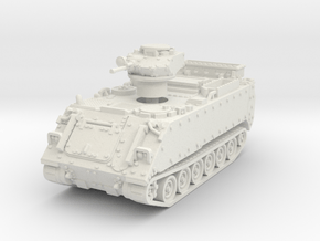 M113AS4 APC (No Skirts) 1/87 in White Natural Versatile Plastic