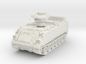 M113AS4 APC (No Skirts) 1/76 in White Natural Versatile Plastic