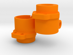 Mini Lockouts with mounts for brass weights in Orange Processed Versatile Plastic