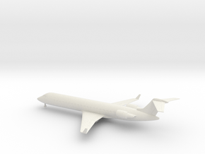 Bombardier CRJ700 in White Natural Versatile Plastic: 1:160 - N