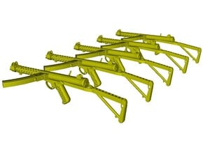 1/12 scale Sterling L-2A3 submachineguns B x 5 in Tan Fine Detail Plastic