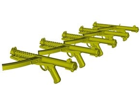 1/12 scale Sterling L-2A3 submachineguns A x 5 in Tan Fine Detail Plastic