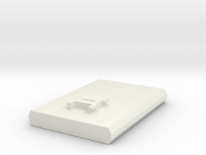 FlySky NB4 Fake Battery Stand in White Natural Versatile Plastic