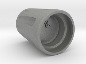 LP-Feed-Cap-Deep-Clamp-Fluted in Gray PA12