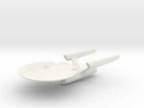 Uss Explorer in White Natural Versatile Plastic