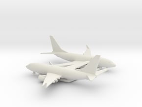 Boeing 737-700 Next Generation in White Natural Versatile Plastic: 1:600
