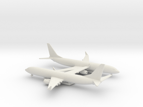 Boeing 737-900 Next Generation in White Natural Versatile Plastic: 1:600