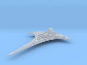 Spaceship 25mm in Smoothest Fine Detail Plastic