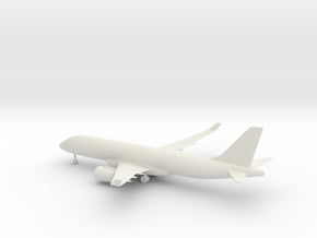 Bombardier CSeries 300 in White Natural Versatile Plastic: 1:144