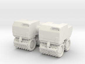 Trench Compactor (x2) 1/100 in White Natural Versatile Plastic