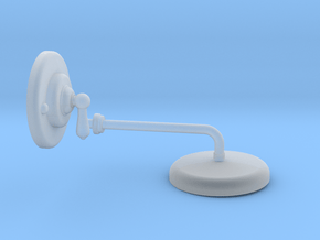 Shower Head and Valve: Basic in Smooth Fine Detail Plastic