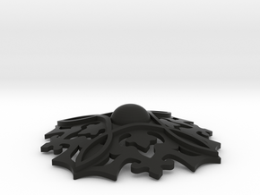 Eowyn Pendant in Black Natural Versatile Plastic