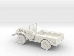 1/48 Scale Dodge WC-51 Truck in White Natural Versatile Plastic