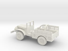 1/48 Scale Dodge WC-51 Wrecker in White Natural Versatile Plastic