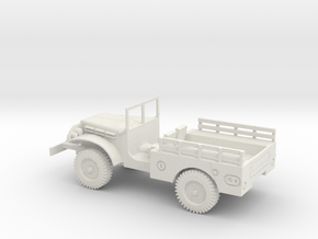 1/48 Scale Dodge WC-51 Troop in White Natural Versatile Plastic