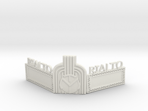 Rialto Marquee HO Scale in White Premium Versatile Plastic