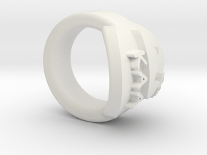 Scout KAA woggle in White Natural Versatile Plastic