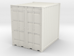 Container 10ft  in White Natural Versatile Plastic: 1:75