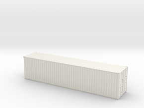 Container 40ft in White Natural Versatile Plastic: 1:75
