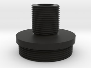 VSR-U threaded cap (14mm-) in Black Natural Versatile Plastic