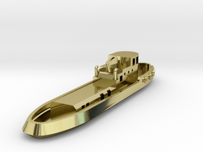 005B 1/350 Tug Boat in 18K Gold Plated